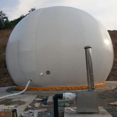 Гнучкий подвійний мембранний газовий тримач